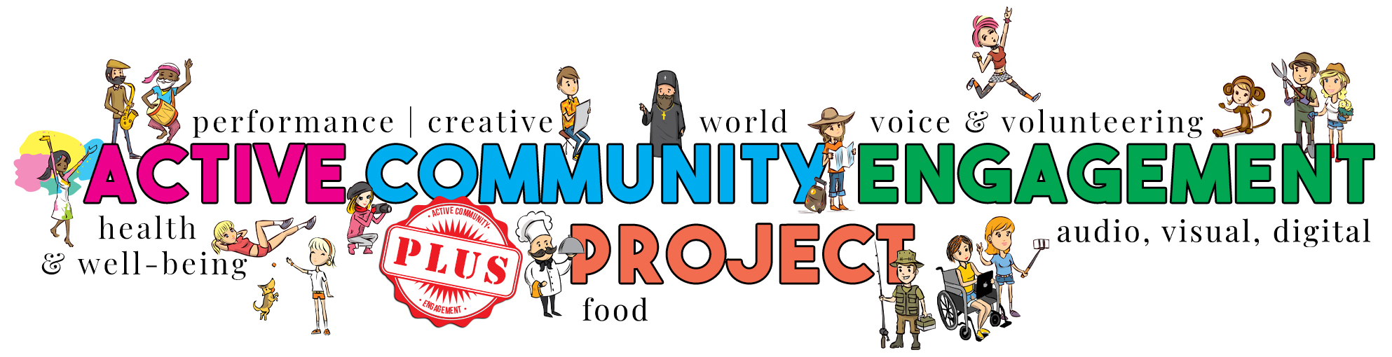 Active Community Engagement FACEBOOK BANNER plus copy